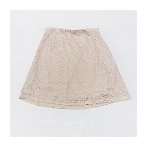 Urban Outfitters Barbie Core Shiny Pink A Line Mini Skirt SZ Small